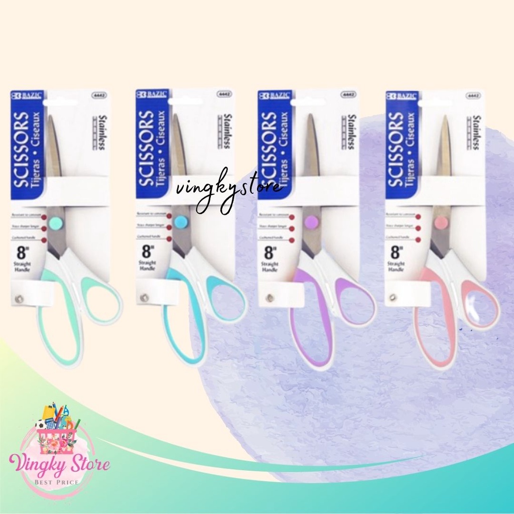 

Scissors / Gunting Pastel Soft Grip Bazic