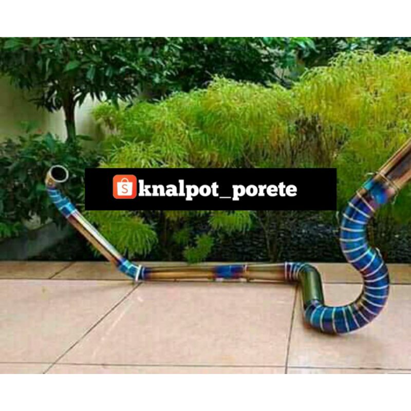 pipa knalpot/leher vixion cobra