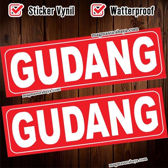 

Sticker Gudang - stiker Gudang