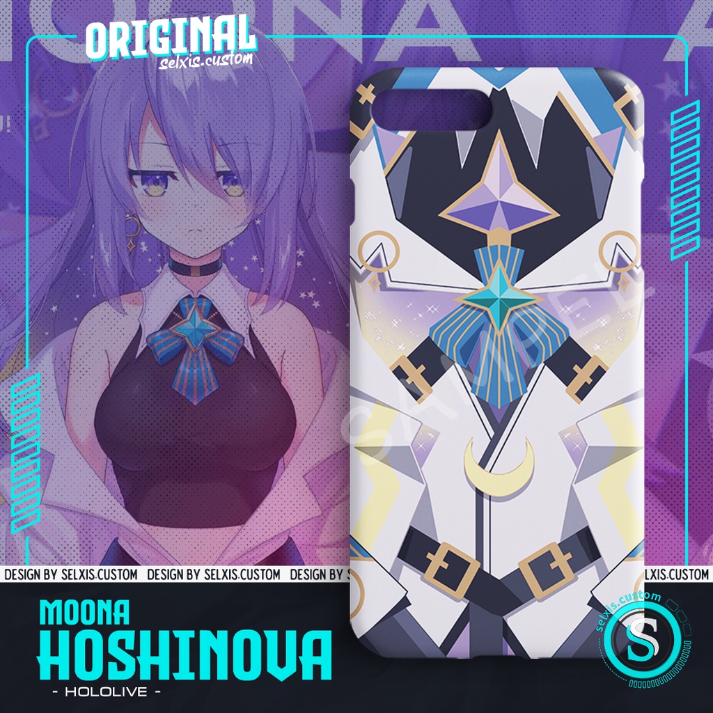 Phone Case Hololive Moona Hoshinova