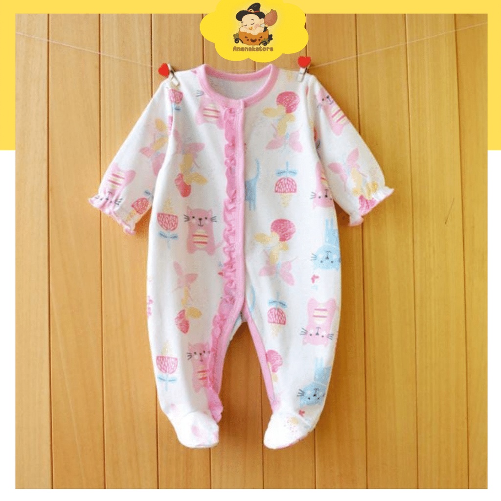 ANANAKSTORE - JUMPER KUCING PINK / JUMPER PUTIH / JUMPER 0-12 BULAN / JUMPER IMPORT PREMIUM