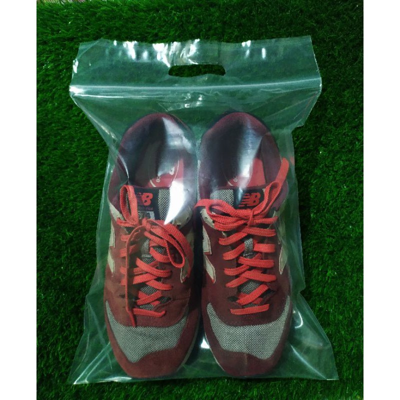 Plastik Ziplock Sepatu dan Tas 10pcs Bening