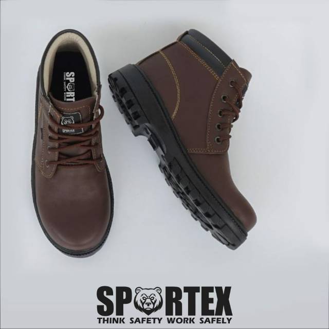 SEPATU SAFETY SEMI BOOTS SPORTEX PRIA TYPE 03 BOOT SAVETY BUT SEPTI BUTS SEVTI BOT SEPTY BOTS SEFTY