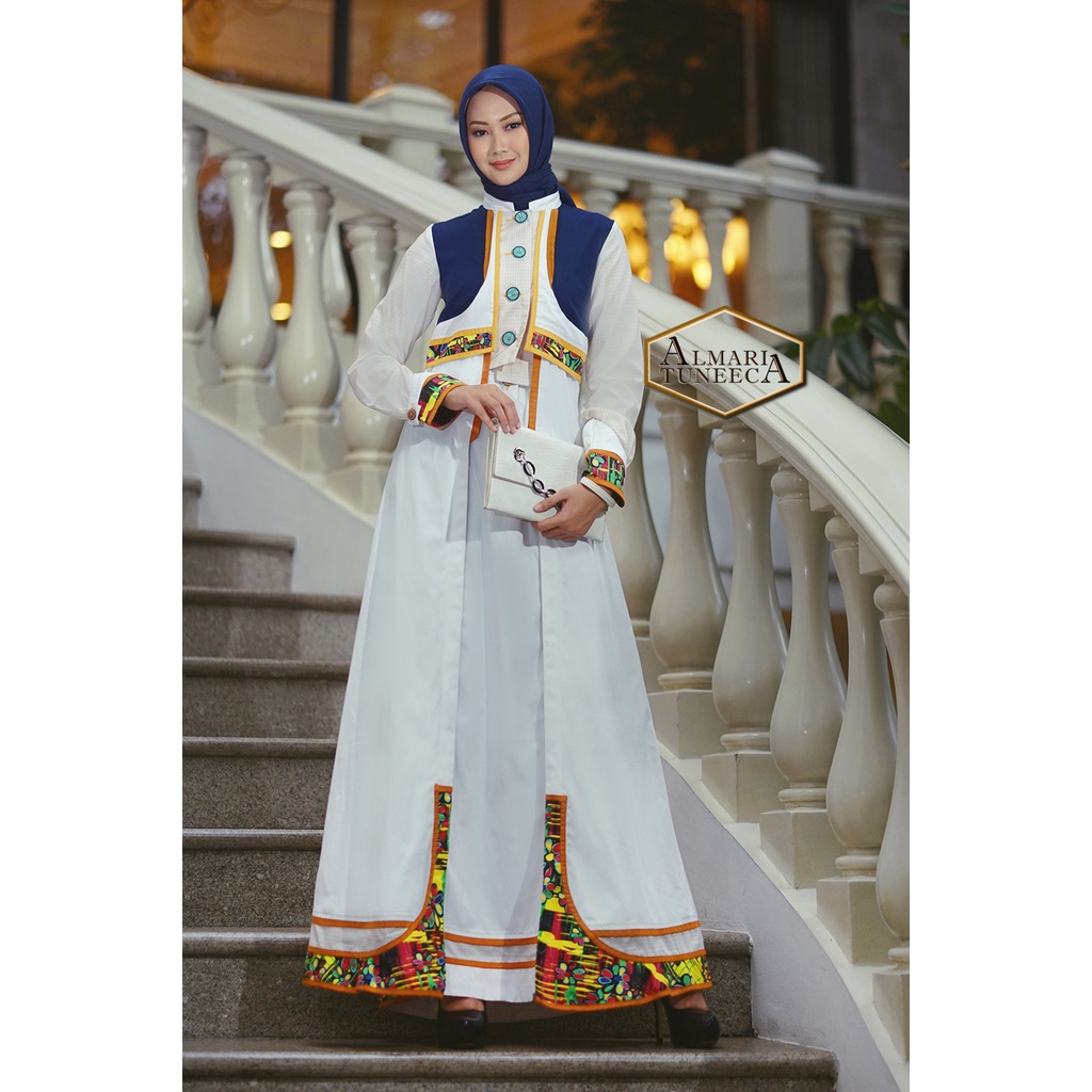ALMARI  By TUNEECA – TUNEECA GAMIS DRESS BUSANA WANITA MUSLIMAH BRANDED PREMIUM TUNEECA ALMARI SERI 