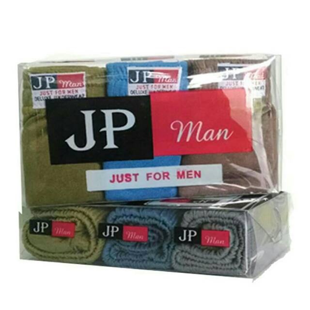 Celana dalam pria JP MAN ARGUN cd pria sempak {3pcs}