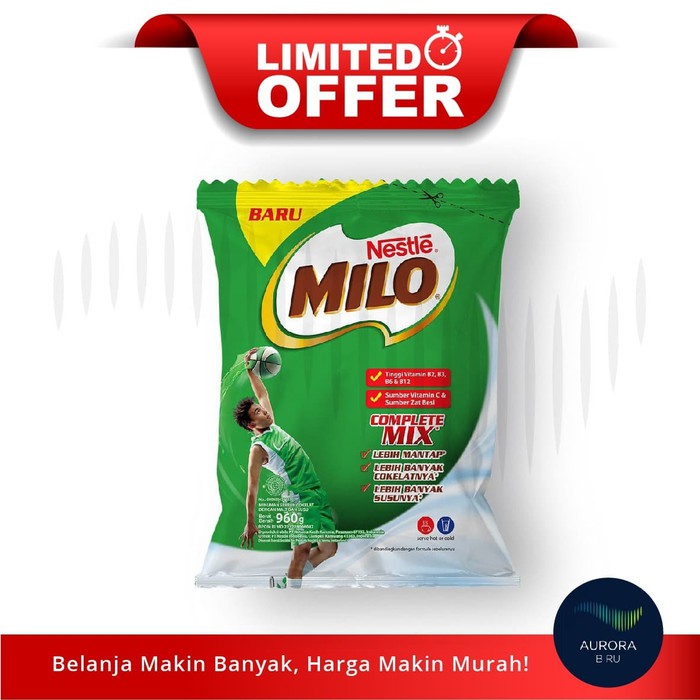 

[LIMITED OFFER] MILO Complate Mix 960gr