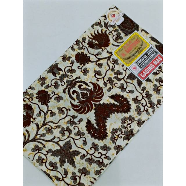 Kain batik unggul jaya H Santoso AAA gading mas 204