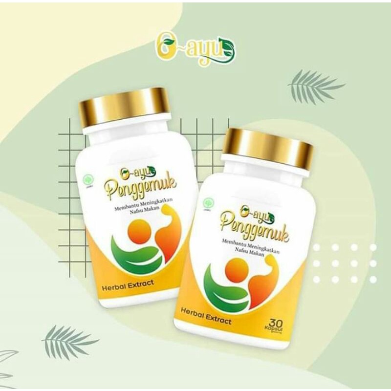 O-Ayu Penggemuk Badan Originasl Resmi BPOM