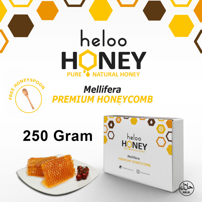 

SARANG MADU MURNI ASLI MADU TANPA CAMPURAN 100% PREMIUM BERKUALITAS HONEY COMB HELOO HONEY 250gr