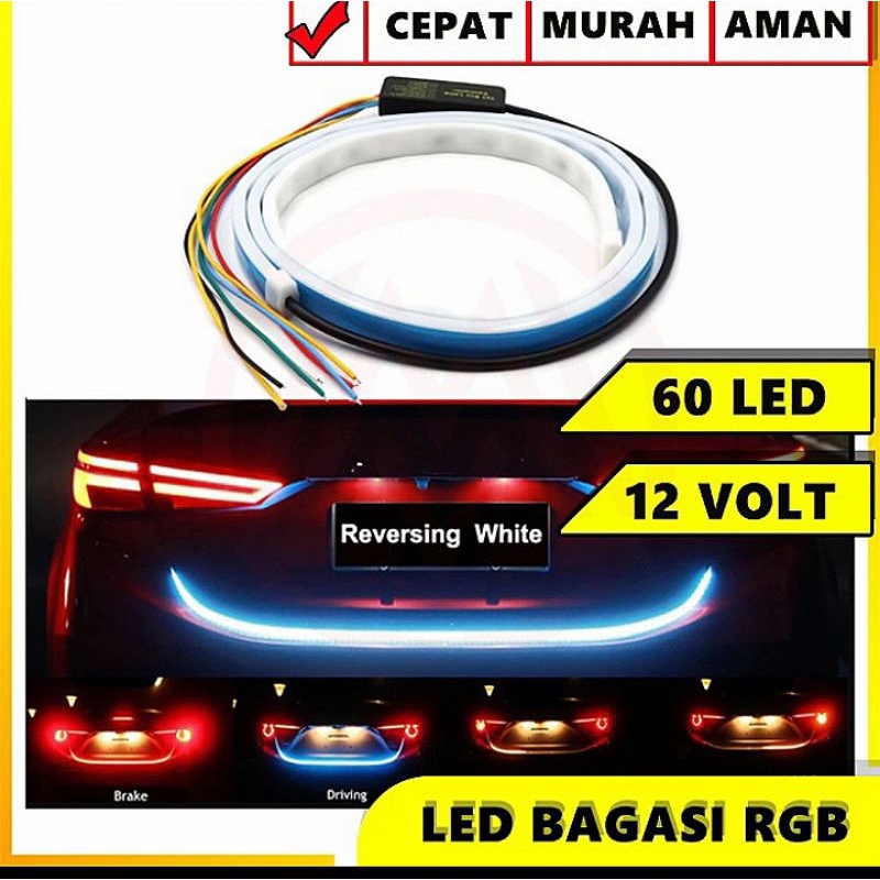 LED bagasi RGB multi colour  grade A 60 LED