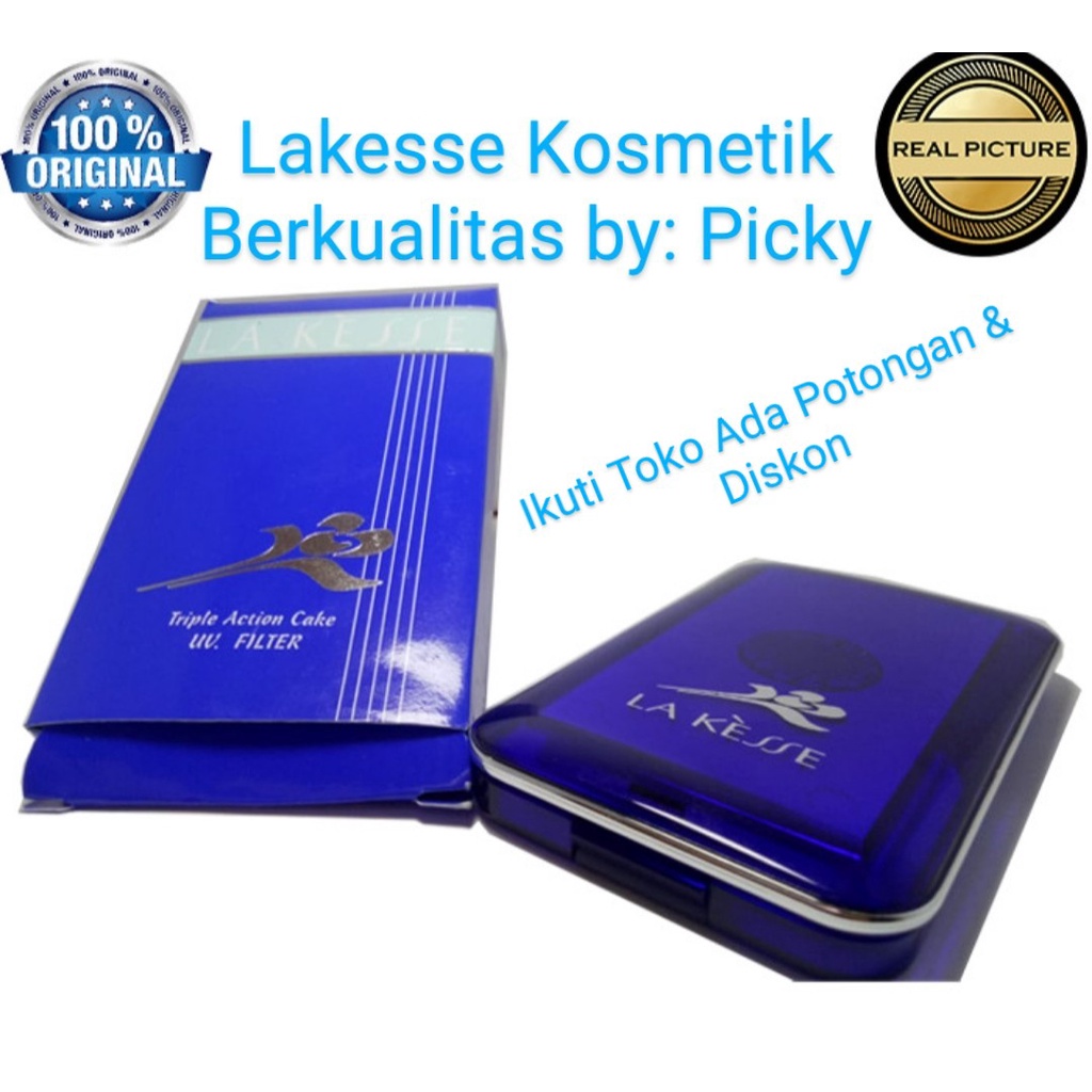 Bedak Lakesse TAC Natural Original 100%