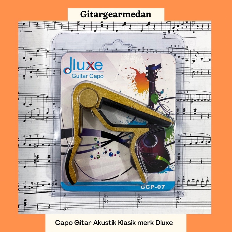 PENJEPIT GITAR KAPO GITAR CAPO GITAR DLUXE AKSESORIS GITAR ACC GITAR AKSESORIS GITAR AKUSTIK AKSESOR