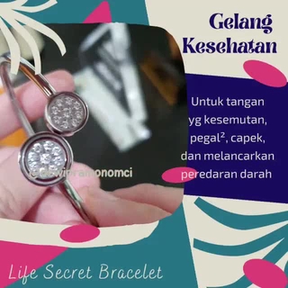 Agen Gelang  Kesehatan MCI  Life  Secret  Bracelet  Shopee 