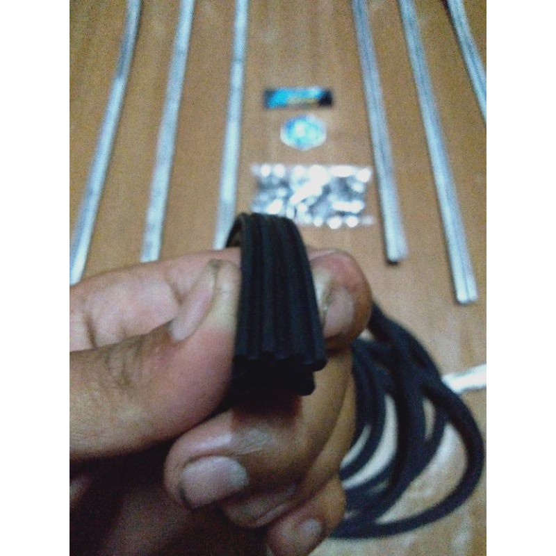 triplang vespa lis dek vespa super sprint PS PX strada set dan paku triplang bahan bagus