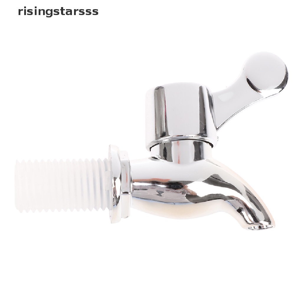 Rsid Span-new 1pcs 17mm Silver Botol Anggur Kaca Keran Jar Wine Barrel Water Tank Faucet