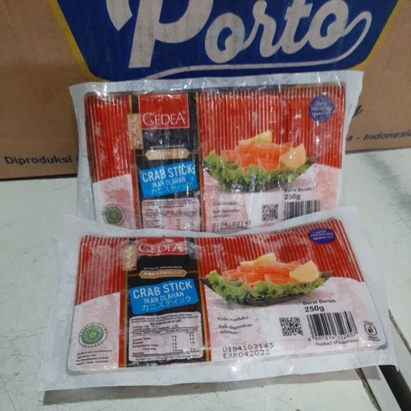 

Crab stik cedea