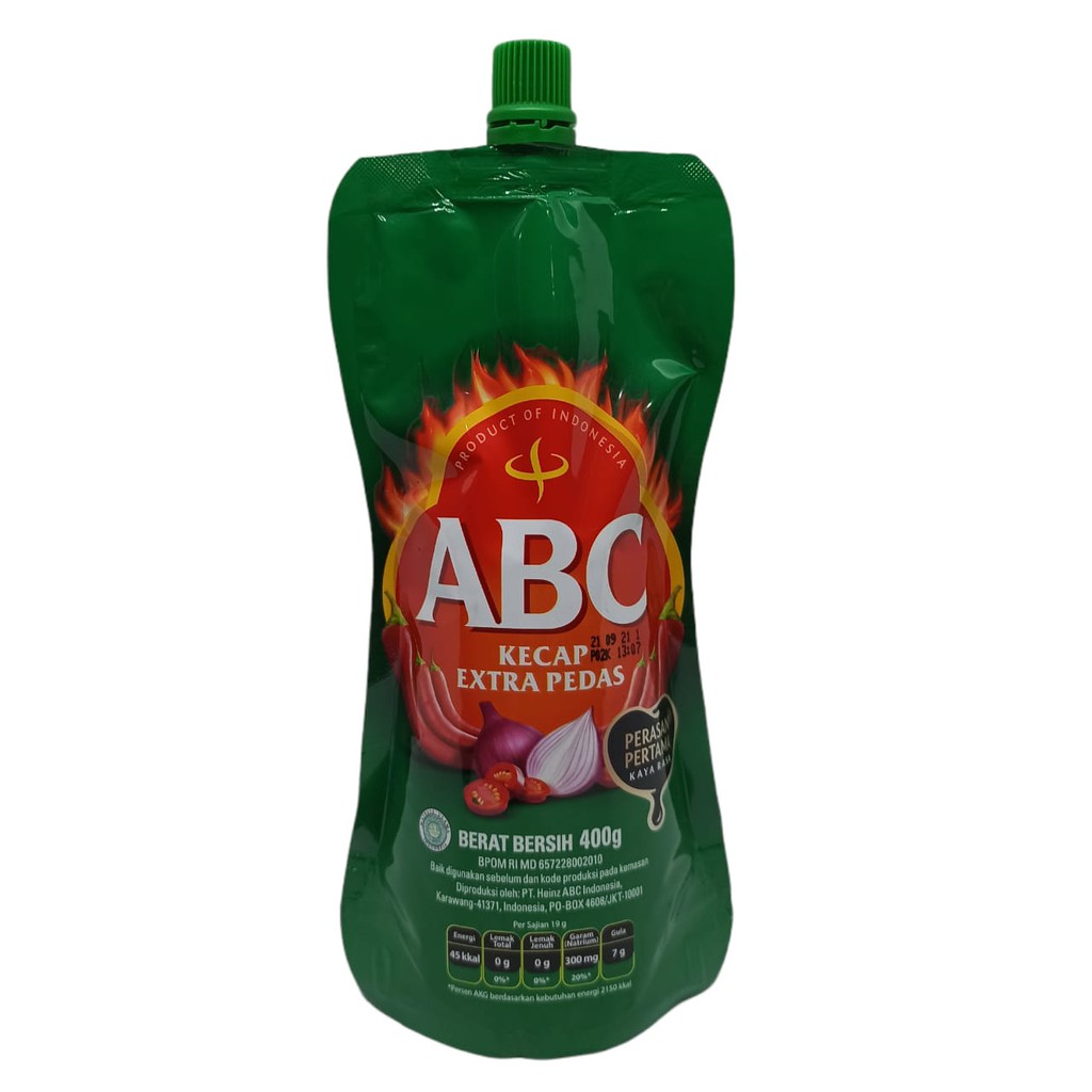 ABC Pouch Kecap Extra Pedas 400g