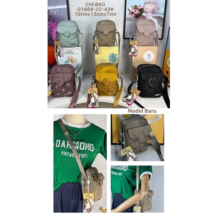 G1668-43 TAS SELEMPANG WANITA IMPORT CHIBAO