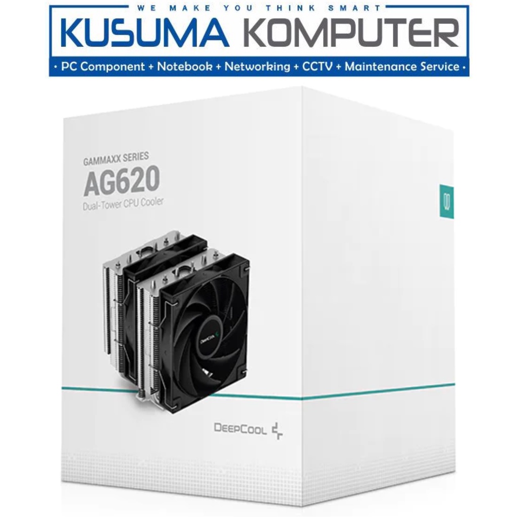 Deepcool AG620 Dual Tower CPU COOLER Support LGA 1700