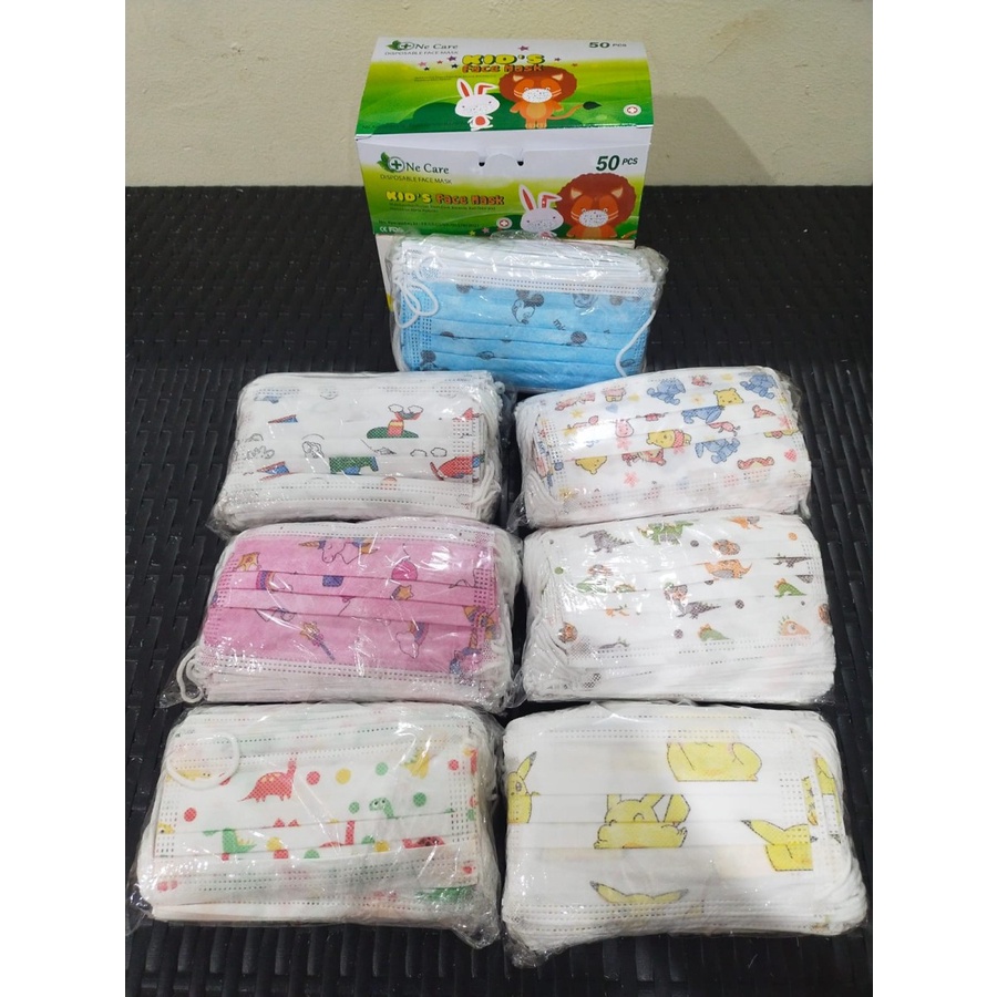 Masker Anak 3PLY EARLOOP isi 50pcs