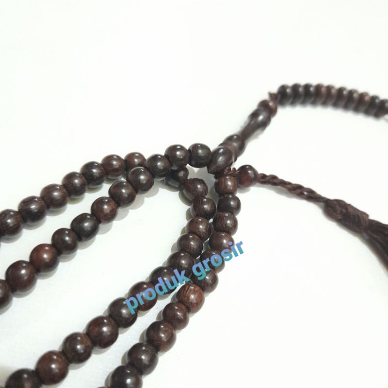 TASBIH KAYU GALIH ASEM 99BUTIR 6MM ORIZINAL