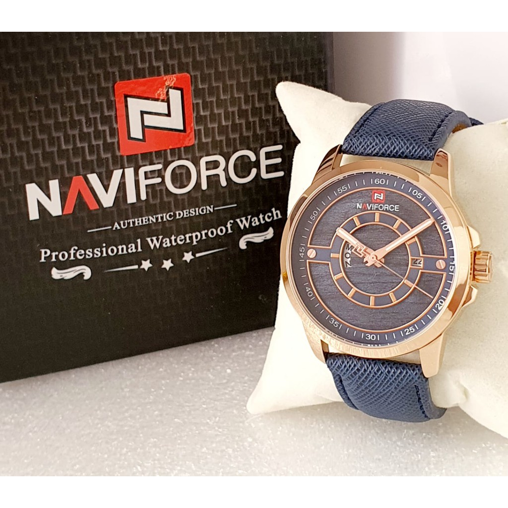 ORIGINAL Jam Tangan Wanita Naviforce 9151 | Jam Tangan Cewek Garansi Resmi, Leather