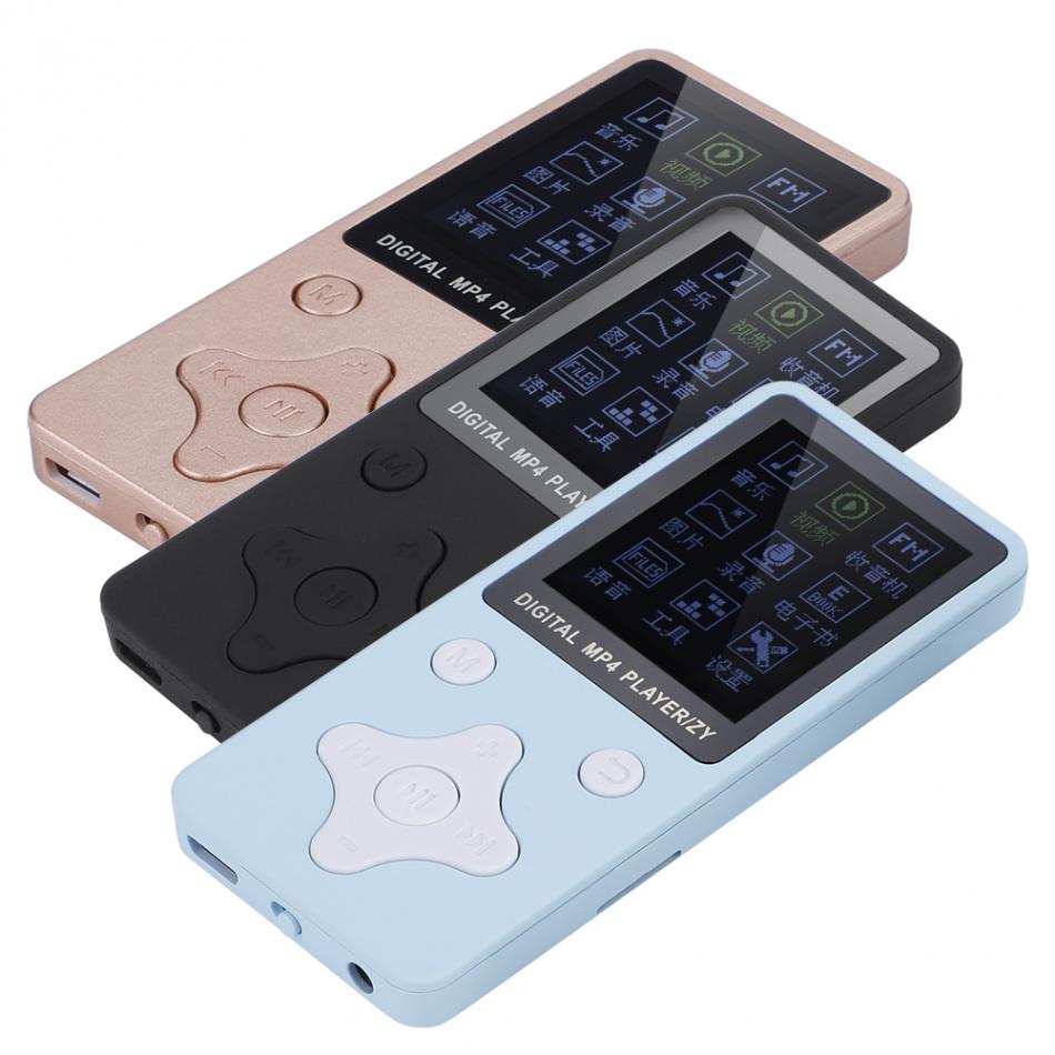 ZYZY MP4 Player Mini Mp3 Portable Music Player TF Card Slot - T1 HTM