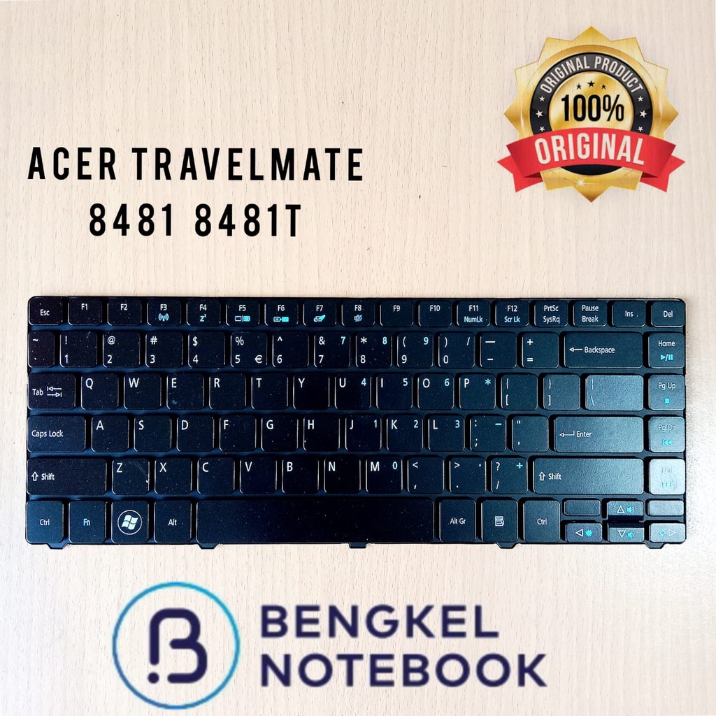 Keyboard Acer TravelMate 8481 8481G 8481T 8481TG Black