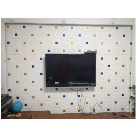 MoonLand 520 Aksesoris Wallpaper Sticker motif Glitter dan Permata Per Pcs