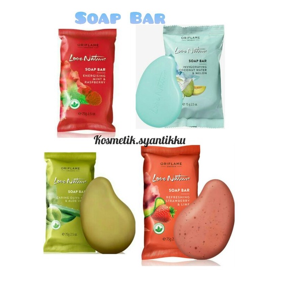 BACA KETERANGAN EXP TERLEBIH DAHULU Soap bar love nature / sabun batang / sabun mandi