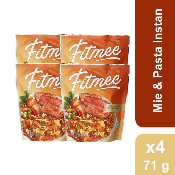 

{BISA COD} Fitmee Goreng Rasa Sapi 71gr 4-Packs BERMUTU [Kode 1|Kode 2|Kode 3|Kode 4|Kode 5|Kode