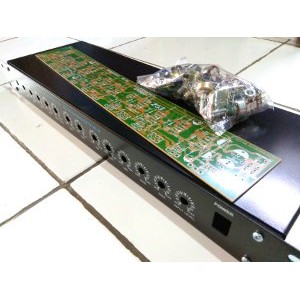 Aktif Crossover 3 4 Way 263 DIY Kit plus Box Bagus