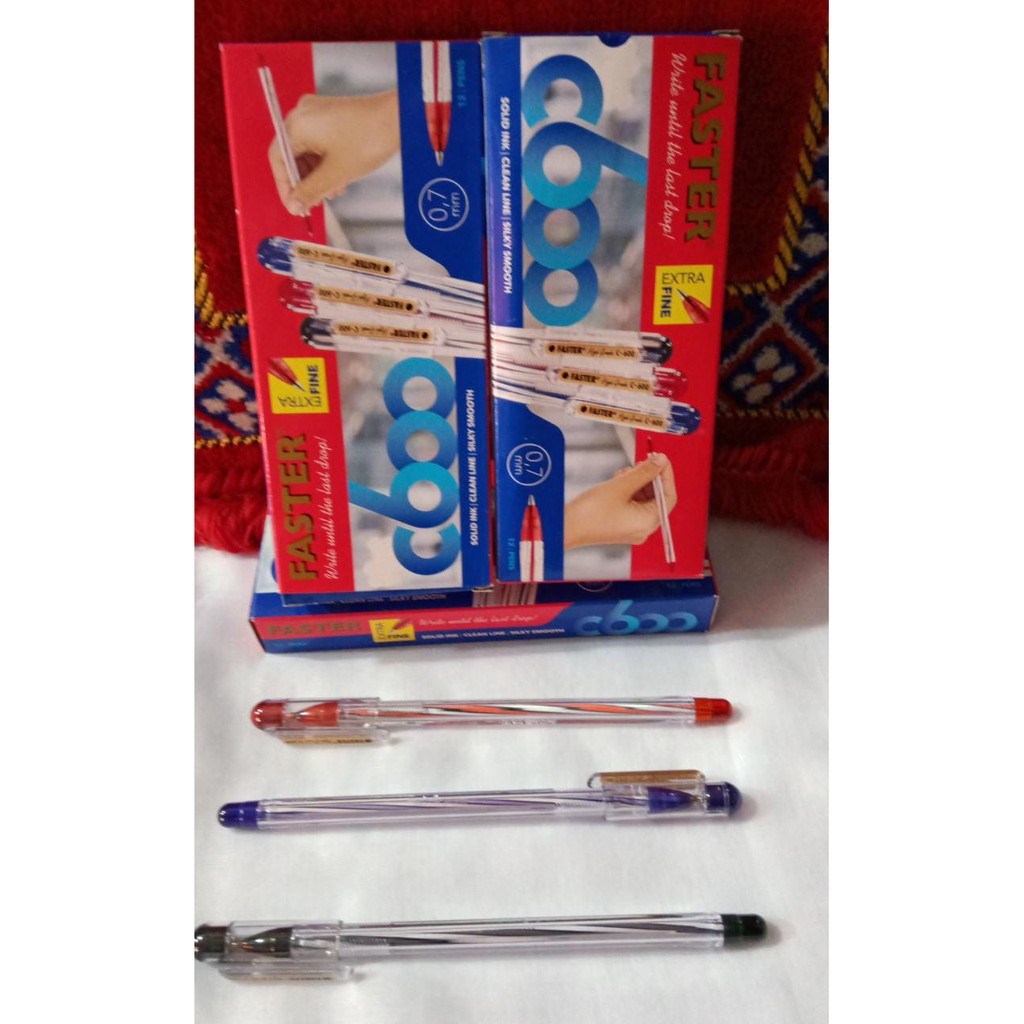 

Pulpen/Pen Faster C600/C6