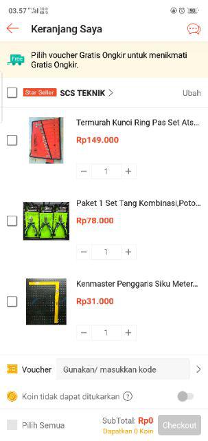 Paket 1 Set Tang Kombinasi,potong Dan Lancip Tekiro Termurah Berkualitas