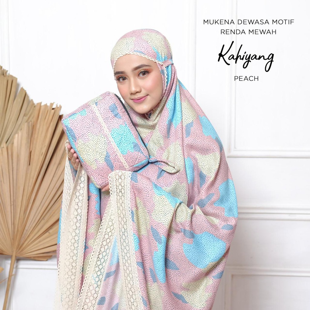 MUKENA BALI TASIK - MUKENA RENDA DEWASA MOTIF KAHIYANG