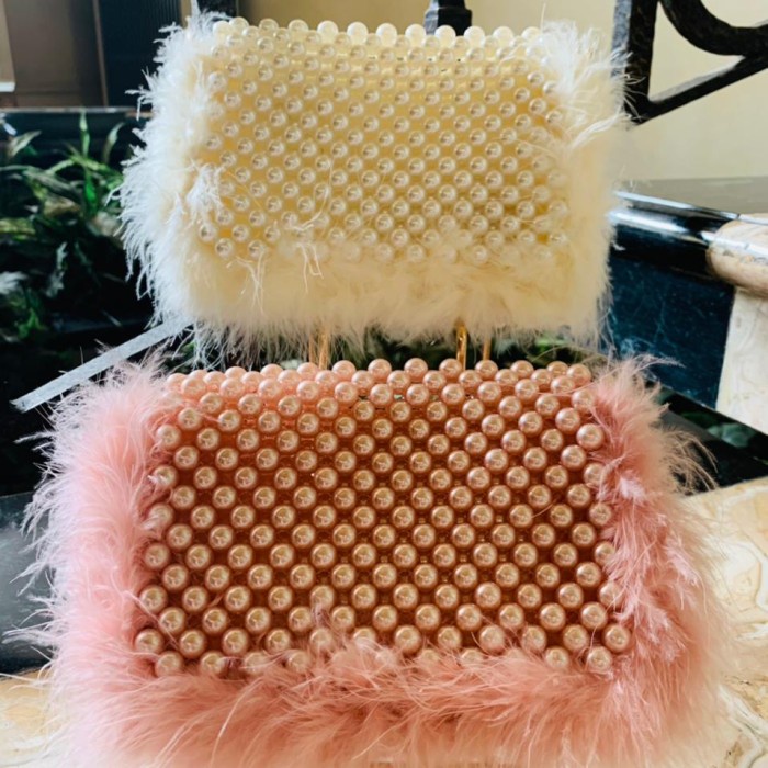 Tas Pesta / Clutch Pesta / Mewah Cantik Elegan 1912131 - Putih