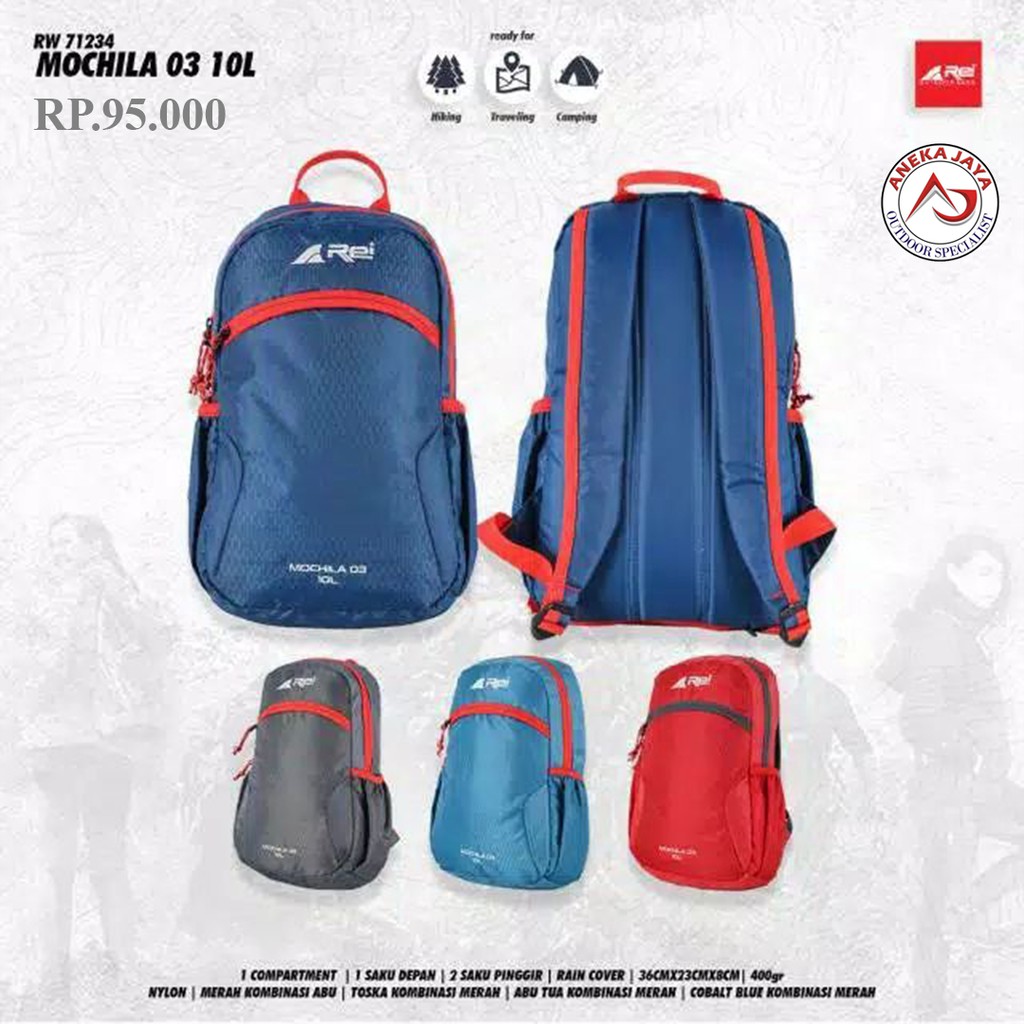 RANSEL AREI MOCHILA 03 10 LITER
