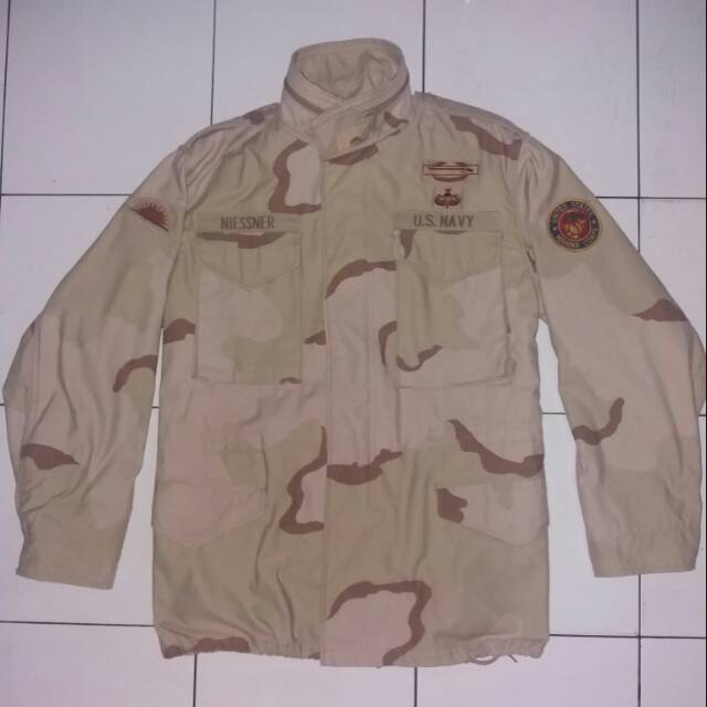Jacket M65 3dcu Us Navy not Us Army Woodland