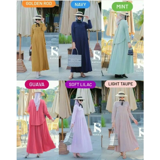 SEIKA MIDI DRESS BY RAFIKA STORES