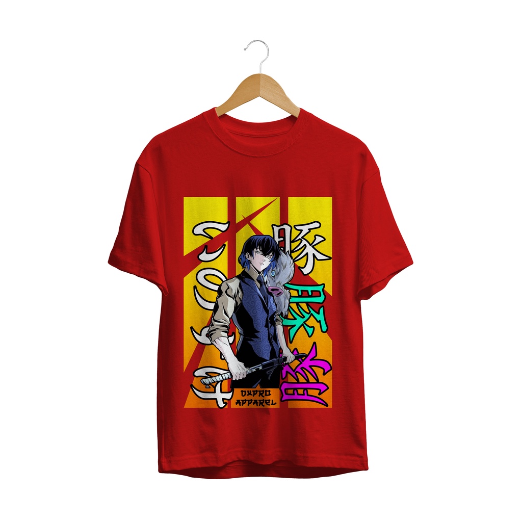 T-SHIRT ANIME DEMON SLAYER HANSAMU INOSUKE HASHIBIRA PREMIUM