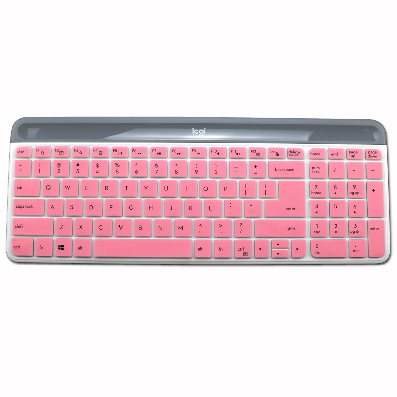 For Logitech MK470 K580 Soft Ultra-thin Silicone Laptop Keyboard Cover Protector