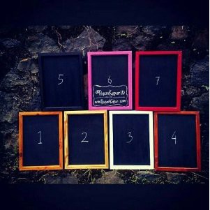 

Papan Tulis Kapur Black Board Blackboard Mini Chalkboard 20x30 Untuk Dekorasi Rumah Cafe Murah