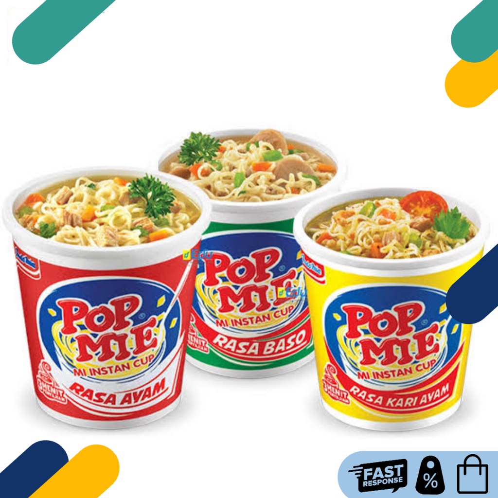 

TERLARIS !!! Pop Mie Rasa Baso dan Ayam