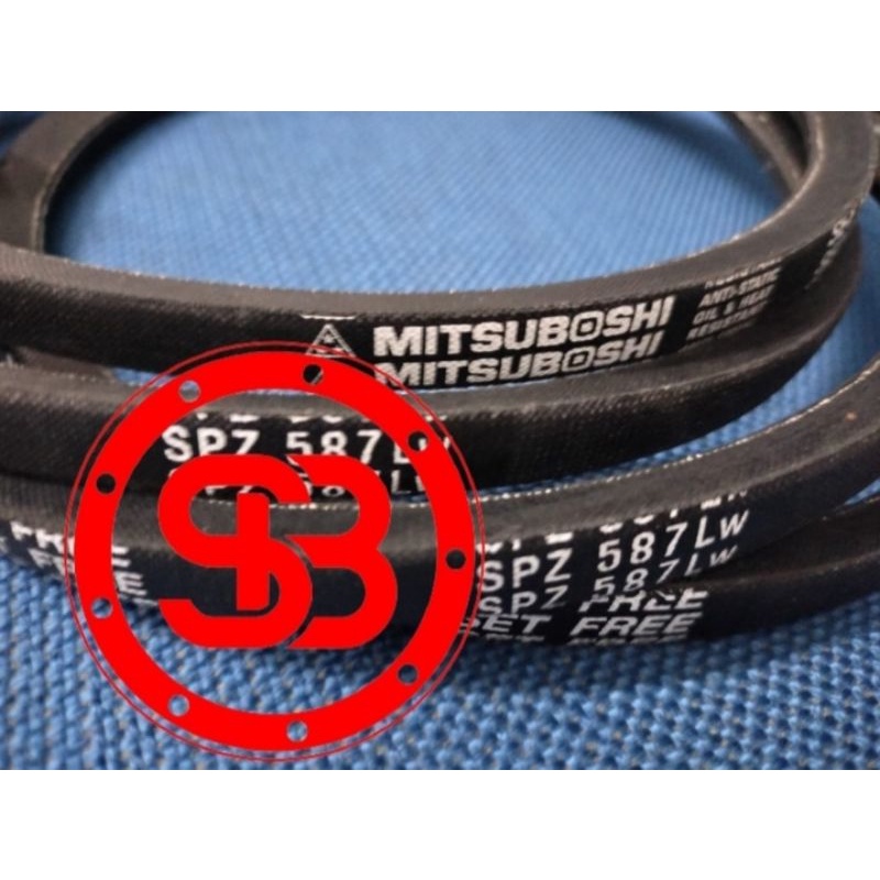 V BELT SPZ 587 LW MITSUBOSHI