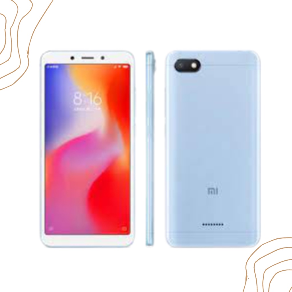 REDMI 6A RAM 3/32GB GARANSI 1 TAHUN