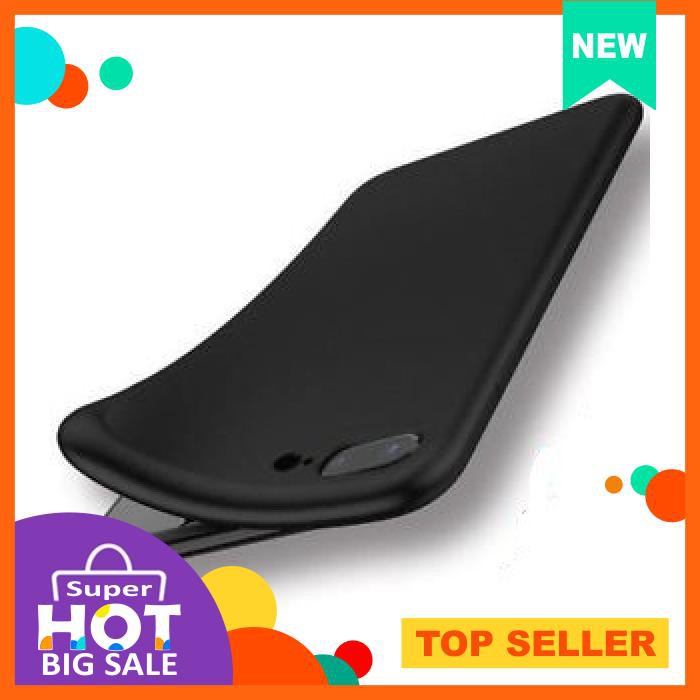 Soft Case - Case Black Tpu Slim Matte All Tipe Handphone Back Case + Free 1 Tentakel