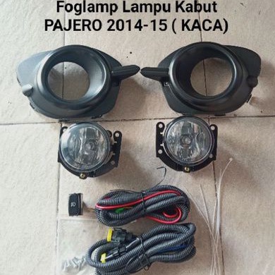 FOGLAMP LAMPU KABUT PAJERO 2014-15 ( KACA)