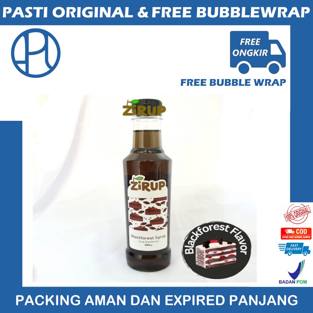ZIRUP Minuman Sirup Rasa BLACKFOREST FLAVOR 350ML