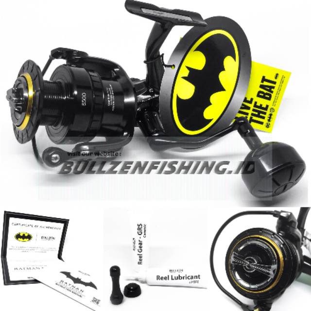Reel BATMAN 5500 Dark Knight Series | Bullzen Original Berhologram