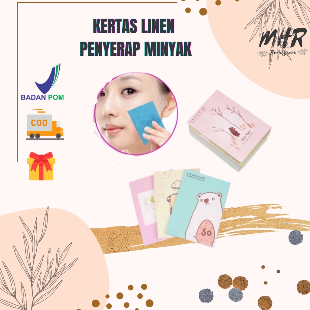 

Kertas Penyerap Keringat KERTAS LINEN ISI 50